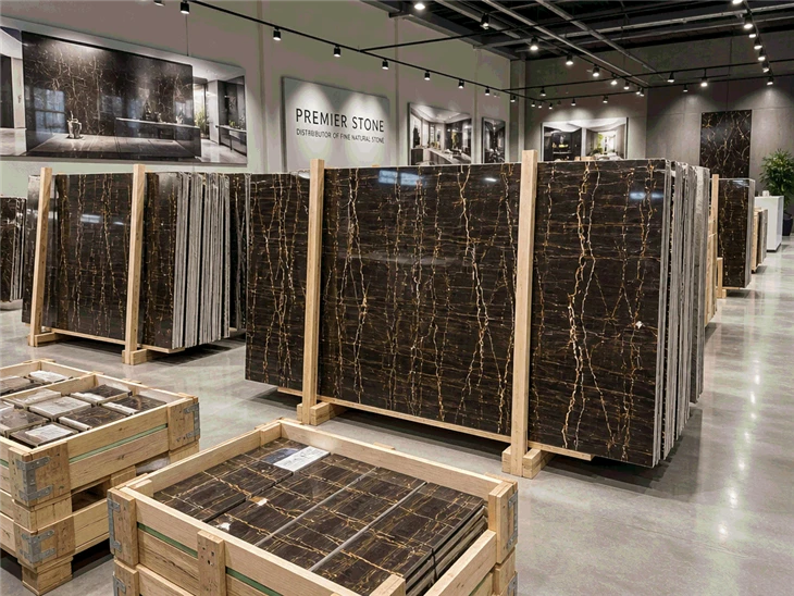 brown-tiny-marble-wholesale-slabs-distribution-showroom